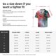 thumbnail image 5 of Balery Colorful Abstract Waves Camisa Casual de Manga Corta con Botones para Hombre, Texturizada, Estilo Cubano, para Playa, Verano-X-Large, 5 of 5
