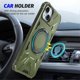thumbnail image 2 of For iPhone 15 Case Compatible with MagSafe Kickstand TPU PC Phone Cover - Navy Blue, 2 of 5