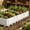 Beige, variant on 1pcs Modular Plastic Garden Fence Panel, Connectable Picket Barrier for Courtyard Vegetable Garden Landscaping Border, 17.5x12.2in