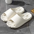 thumbnail image 2 of ibiyuan Summer Slippers for Women Slides Women Soft Shower Shoes Men Non Open Toe Walking Sandals Women Arch Support Thick Cushioned Sole, 2 of 6