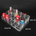 thumbnail image 3 of Nail Polish Set Organizer, Nail Polish Holder, Durable Nail Polish Storage Box Nail Polish Organizer Case Nail Polish Display Box for Daily Use Wardrobe, 3 of 7