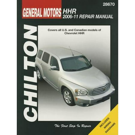 Chilton Tcc Gm Chevrolet Hhr 2006 2011 Repair Manual
