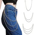 thumbnail image 6 of New Hip Hop Chain Biker Trucker Pants Trousres Wallet Belt Chain - A, as described, 6 of 6