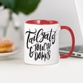 thumbnail image 3 of CafePress - Tailgates And Touchdowns - 11 oz Ceramic Mug - Novelty Coffee Tea Cup, 3 of 4