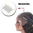 30pcs Wig Comb Clips Stainless Steel 7?Teeth Wig Clips for Hairpiece