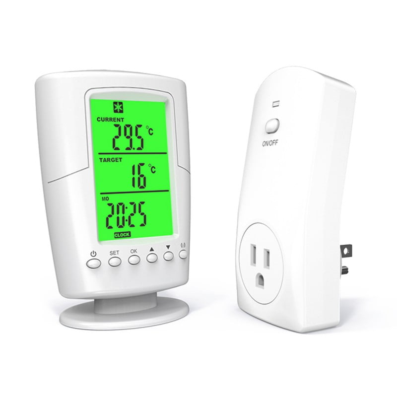 Wireless Temperature Controlled Outlet, Smart Programmable Wireless