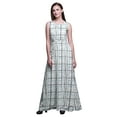 thumbnail image 1 of Bimba Robe de Soirée Sans Manches à Encolure Ronde Imprimée pour Femmes Shibori - XX-Grand, 1 of 5