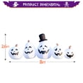 thumbnail image 3 of Luz LED inflada DomKom, 244 cm, diseño de calabaza para Halloween, 3 of 7