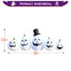 thumbnail image 3 of Luz LED inflada DomKom, 244 cm, diseño de calabaza para Halloween, 3 of 7