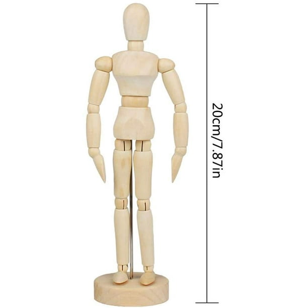 Joint Doll Made Of Wood,20 Cm Jointed Doll,movable Model Doll For Drawing