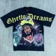 thumbnail image 2 of Lágrimas en el cielo, gótico, hip hop, gráfico, todo impreso, manga corta, peso pesado, sol, ropa de calle, camisetas para hombres, ropa holgada de algodón, 2 of 5
