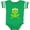 Football Green and White, variant on Inktastic Cute Frog, Green Frog, Crown, Frog Prince Boys or Girls Baby Bodysuit