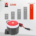 thumbnail image 4 of Wired Mini Siren for Home Security Alarm System Horn Siren 120dB 12V, 4 of 5