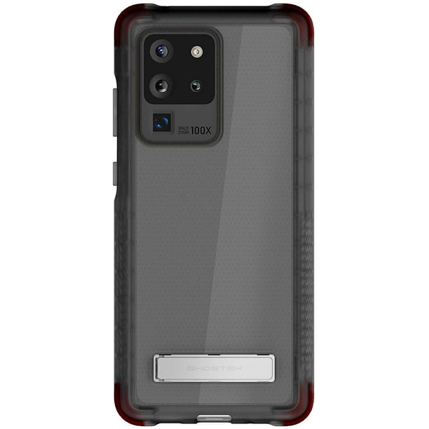 Ghostek Covert Clear Galaxy S20 Case for S20+, S20 Ultra, S20 FE with Built-In Metal Kickstand