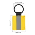 thumbnail image 2 of Uxcell Reflective Keychain Tags, Reflective Zipper Pulls Nylon Keychain High Visibility Reflectors Tags Golden, 2 of 7