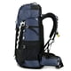 thumbnail image 4 of Bolsa de dos hombros Mochila impermeable de 60L para senderismo mochila de viaje para acampar con cubierta para lluvia para acampar senderismo y viajes, 4 of 8
