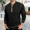 thumbnail image 2 of VJATTWR Mens Sweatshirts Shirts Casual Button up Shirt Tops Long Sleeve Xxxl, 2 of 4