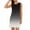 *Black, variant on VBVC Women's Gradient Sleeveless Mini Dress,Ladies Crew Neck Side Slit T-Shirt Dress,Summer Party Tank Dress For Women,Blue,S-2XL