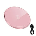 thumbnail image 4 of Wireless Charging Pad Smart Phone Bluetooth  Fast Charger Aluminum Alloy USB Charger  Black, 4 of 9