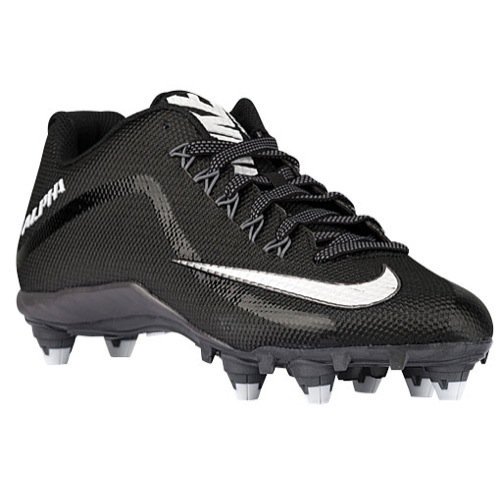 Nike Mens Alpha Pro 2 D Football Cleats Shoes 719928-010 (Black/White ...