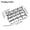 A, variant on 16 Cavity Fish Shaped Stainless Steel Cookie Cutter Non Stick Dough Press Baking Mold