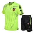 thumbnail image 2 of Conjunto de camiseta y pantalones cortos deportivos de manga corta transpirables para hombre de última moda de verano 2024, 2 of 5