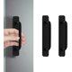 thumbnail image 1 of Manijas de puerta autoadhesivas TUNC Aluminio Negro 147 mm Sencillez, 1 of 5