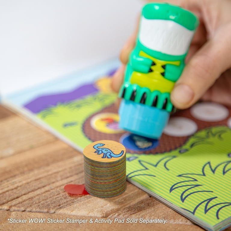 Melissa & Doug, Bloc d'activités de 24 Pages et estampeuse à Autocollants Sticker WOW, 300 Autocollants, Loisirs créatifs, Jouet à Manipuler, Figurine à Collectionner, Renard Melissa & Doug, Bloc d'activités de 24 Pages et estampeuse à Autocollants Sticker WOW, 300 Autocollants, Loisirs créatifs, Jouet à Manipuler, Figurine à Collectionner, Renard