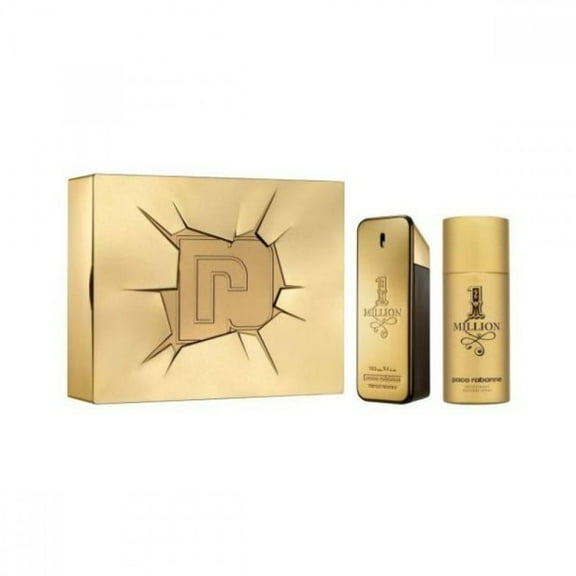 Paco Rabanne 1MIM6 Mens 1 Million Eau De Toilette Gift Set