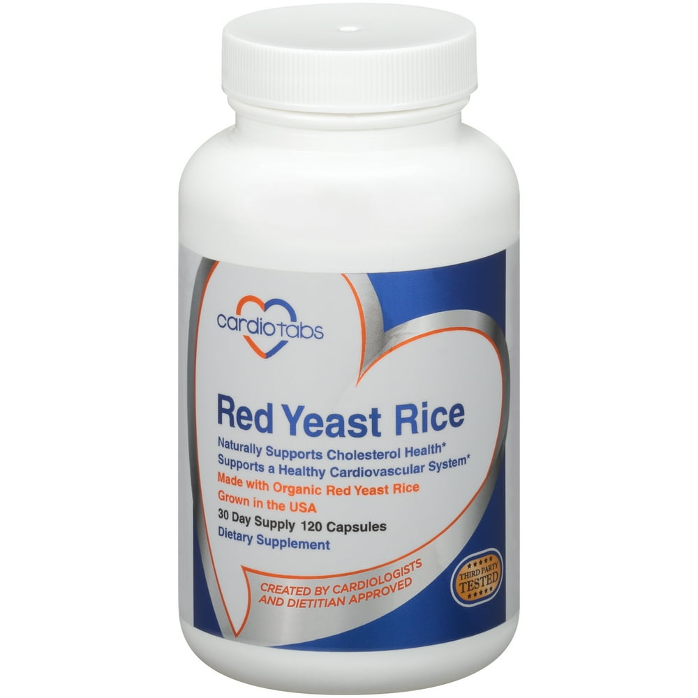CardioTabs® Red Yeast Rice Dietary Supplement Capsules 120 ... CardioTabs® Red Yeast Rice Dietary Supplement Capsules 120 ...
