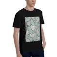 thumbnail image 2 of Bingfone Hand Drawn Chickens Men'S Loose Fit Short-Sleeve Pocket T-Shirt, 2 of 7