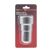 EverStart Universal Automotive Battery Post and Terminal Brush, Nickel Plated