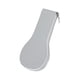 thumbnail image 5 of Estuche para guardar relojes individual con interior acolchado y resistente al polvo gris, 5 of 9