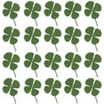 thumbnail image 1 of 24 Uds flores prensadas y secas naturales planta de hoja de trébol de cuatro hojas para hacer joyas de resina DIY arte artesanal, 1 of 7