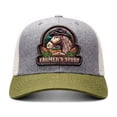 thumbnail image 2 of KNITE Gorra Farmer Horse Black Trucker Hombre Ajustable Estilo Rancho Caballo, 2 of 5