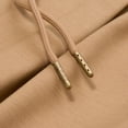 thumbnail image 4 of Honor The Gift Men's Baldwin Wool Blend 9.5" Inseam Long Shorts (Large, Khaki), 4 of 4