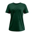 thumbnail image 5 of Icvfdpl Womens T Shirts Slim Fit Short Sleeve With Button Design Striped Pattern Top Casual Wear Outwear Skin-Friendly Xl, 5 of 5