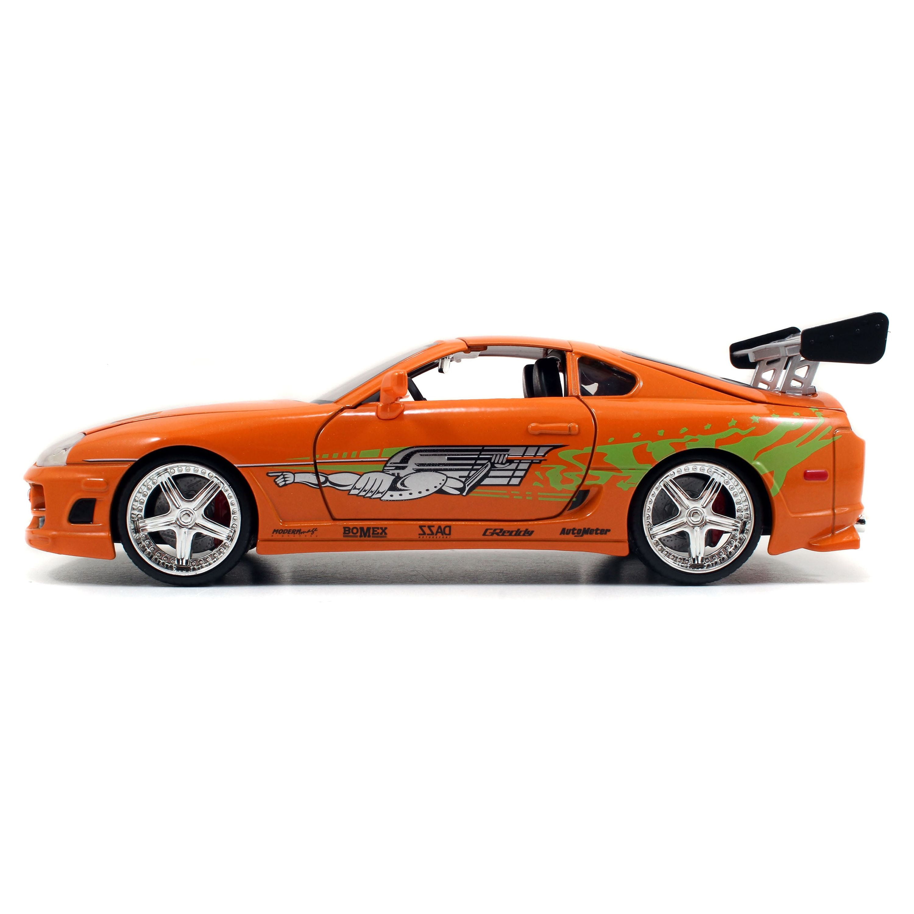 Brian's Toyota Supra Orange with Graphics 