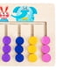 thumbnail image 3 of Diapositiva Color y forma Matching Brain Teasers Juego de lógica Kids Color Matching Play, 3 of 8