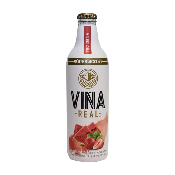 Bebida alcohólica preparada Viña Real Fresa Sandía 400 ml
