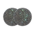 thumbnail image 2 of Heiheiup Car Cup Fancy Diamond Holder Cup Coastered 2 Pack 7CM Diameter Non Slip Universal Insert Cup Mat, 2 of 2