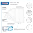 thumbnail image 4 of Best Trading Cubrebocas Blanco Premium 50 piezas, Mascarilla Desechable Termosellada Tricapa, Caja de Tapabocas con 50 Piezas con Ajustador Nasal Oculto y Tecnología Ligera de Filtrado Efectivo, 4 of 5