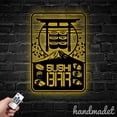 thumbnail image 2 of Handmadetneonsign Sushi Bar Metal Wall Art, Sushi Metal Sign Wall Decor, Japanese Food Metal Decor, 2 of 5