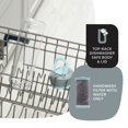 thumbnail image 4 of Contigo Clybourn Plastic FreeFlow Filter Water Bottle with AUTOSEAL Lid 24 oz., Salt, with Replacable Filter, 4 of 6