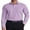 Lavender, variant on COOFANDY Wrinkle Free Untucked Shirts for Men Long Sleeve Button Down Shirt Business Dress Shirts