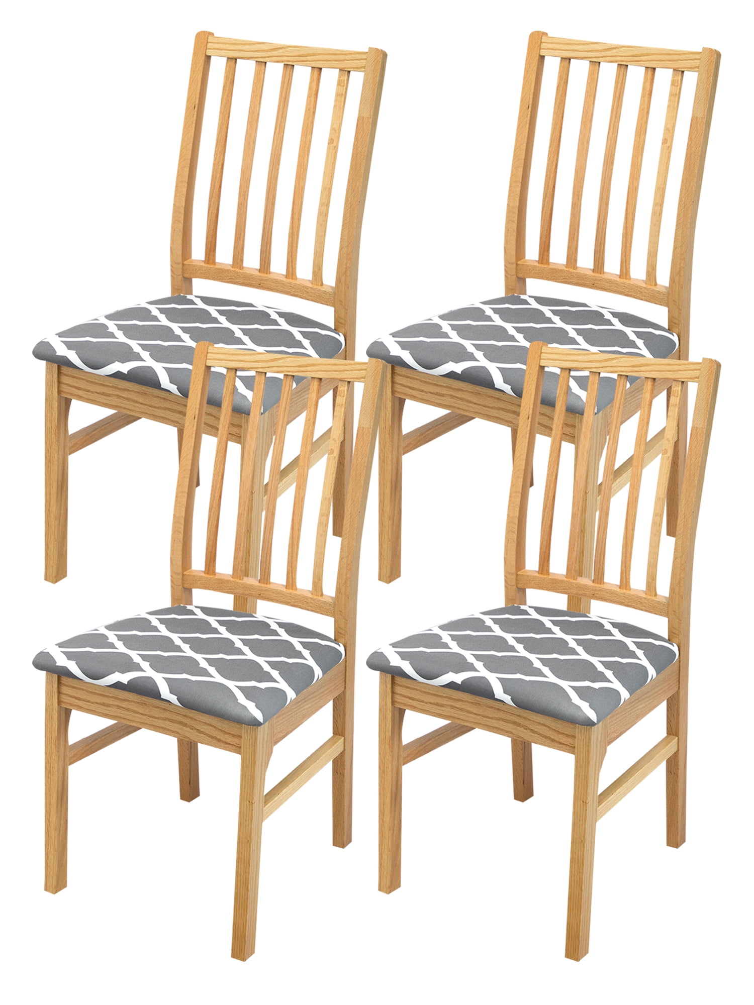 KBOOK 100 Waterproof Seat Cover for Dining Room Printed Cushion Cover