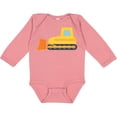 thumbnail image 3 of Inktastic Bulldozer Construction Truck Boys or Girls Long Sleeve Baby Bodysuit, 3 of 5