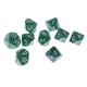 thumbnail image 1 of 10 Dados de Plástico D10 Sunnimix para Juego de Barra de Fiesta color verde, 1 of 6