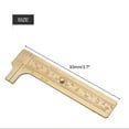 thumbnail image 2 of Mini Brass Scale 80/100Mm Sliding Gauge Vernier Caliper Ruler Measuring Tool 80Mm, 2 of 8