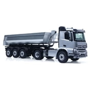 Kabolite RTR Car 1/14 4X4 RC Tractor Truck 3Axles Electric Lifting Dump Trialer